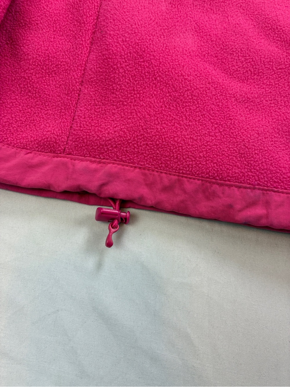 Aeropostale XL Bright Hot Pink Full-Zip Thick Fleece Jacket - Picture 10 of 11